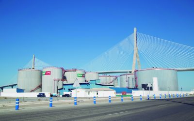 Port traffic grows by 14.36 percent in the Bay of Cadiz in the first four months
