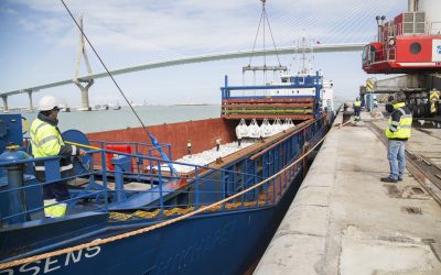 Port traffic grows by 35 percent in the first quarter in the Bay of Cadiz