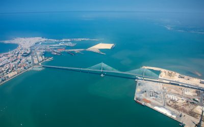 Freight traffic grows by 25 percent in the Bay of Cadiz until May